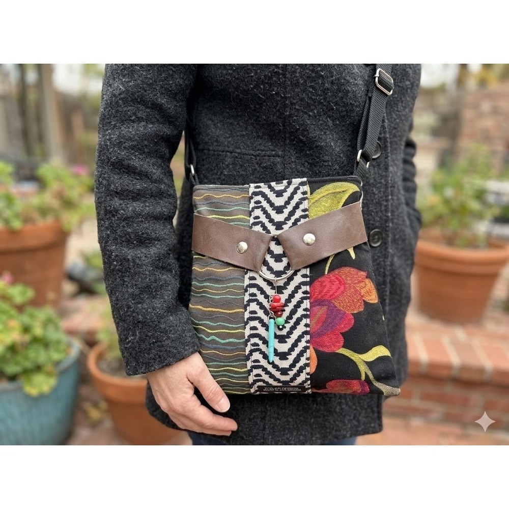 St. Clair Designs Handmade in Colorado Crossbody Bag Boho Festival Fun Purse